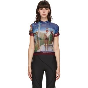 Ottolinger Julien Nguyen Mesh Turtleneck Top